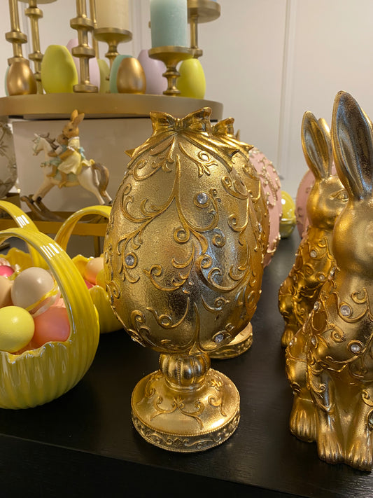 Baroque egg - Gold