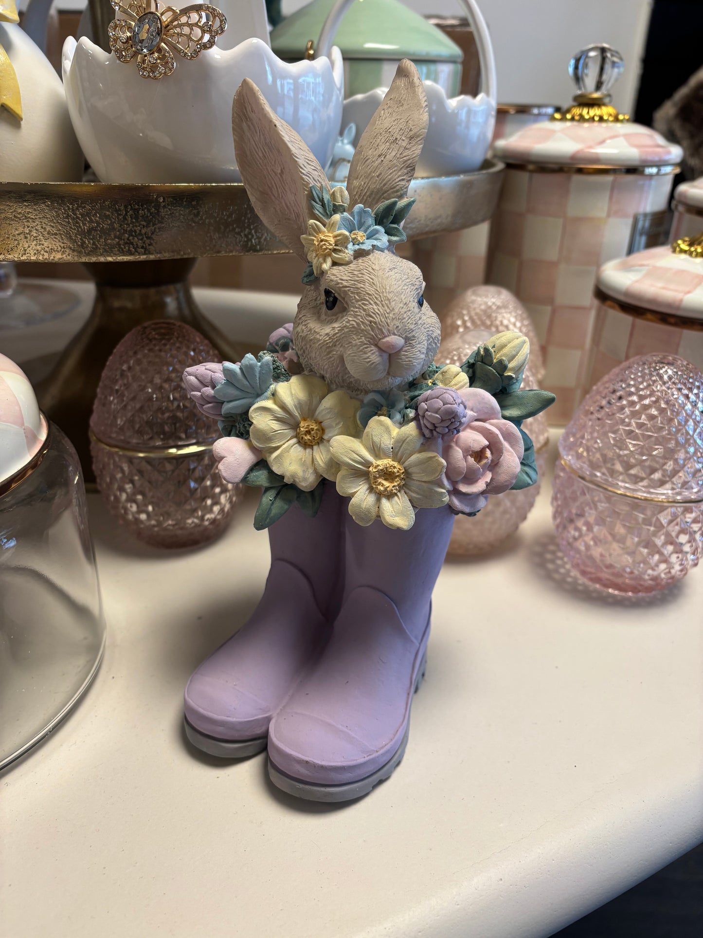 Bunny boots lila