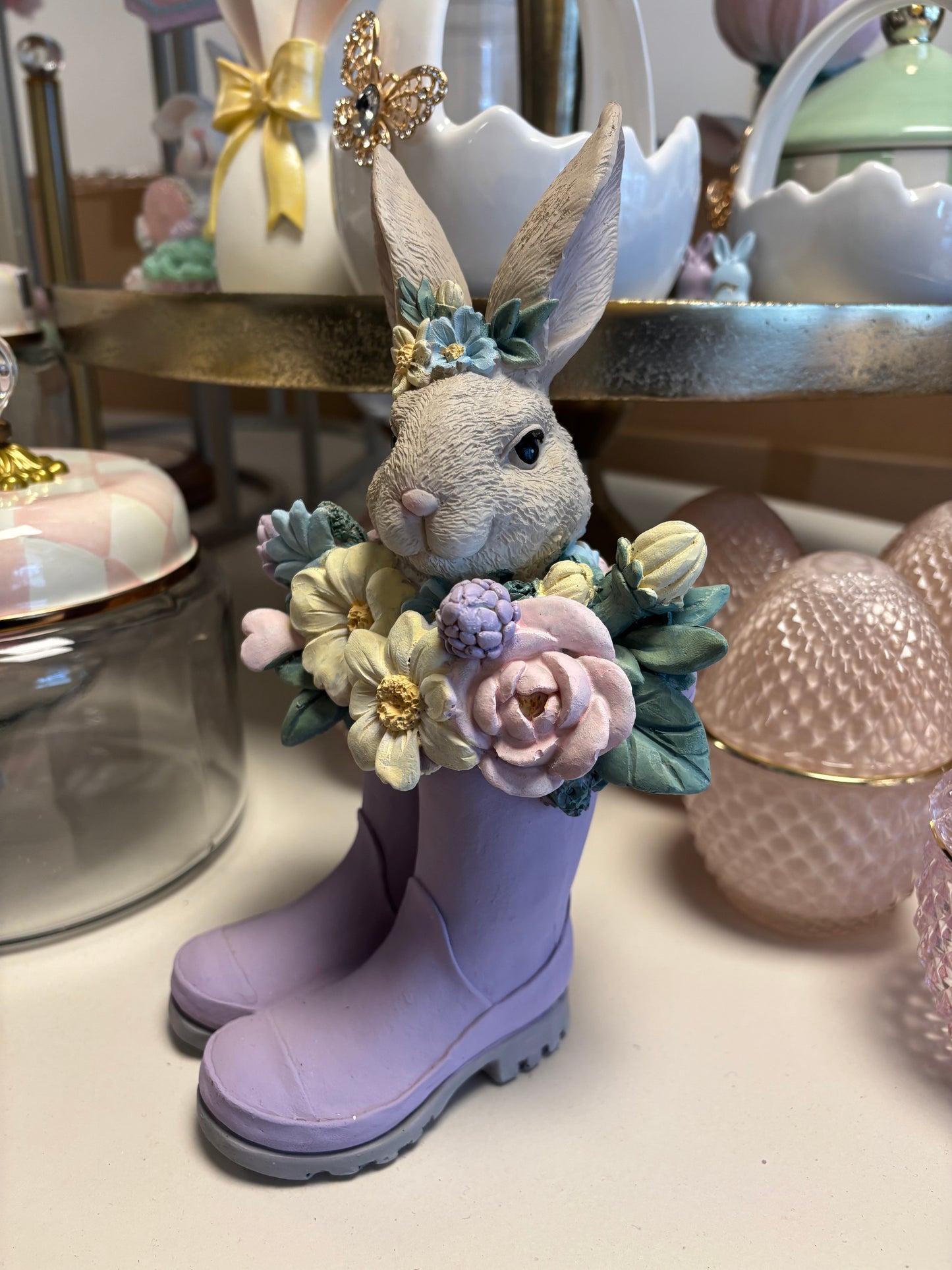 Bunny boots lila