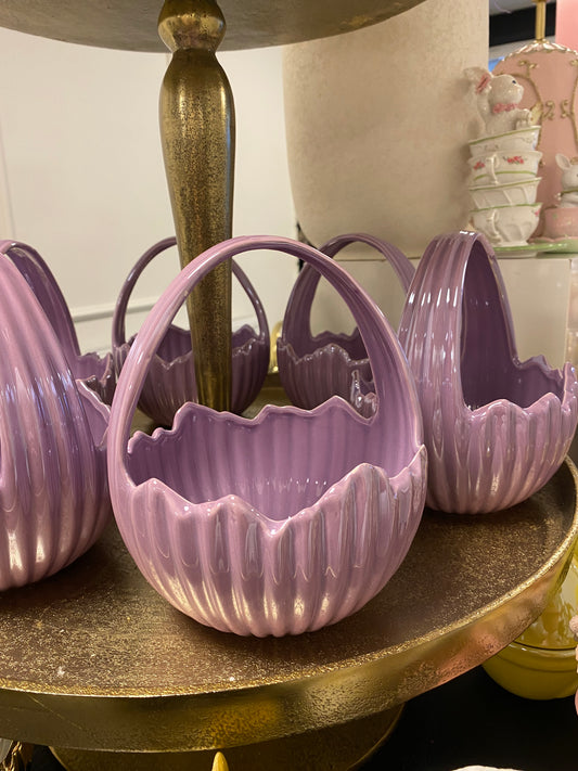 Easter basket - Purple