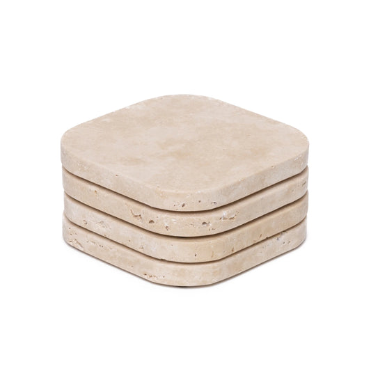 Onderzetters - Travertine - Set/4