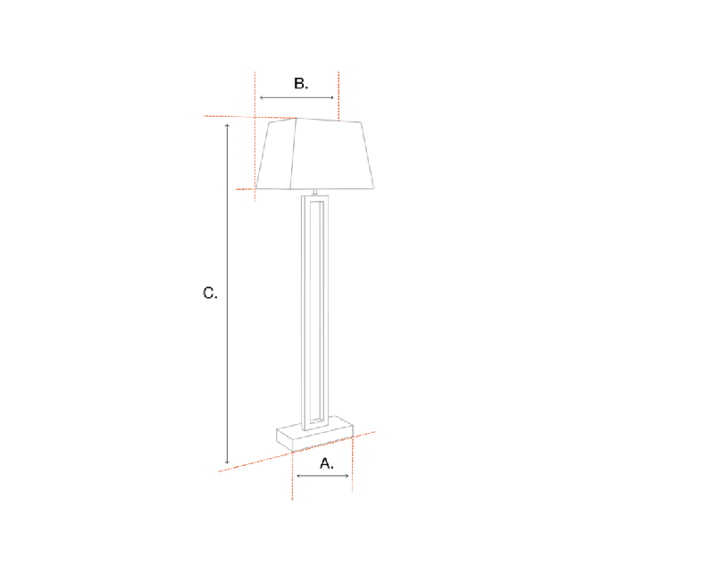 Eichholtz lamp - Amber